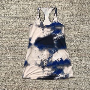 Lululemon long tank top.
